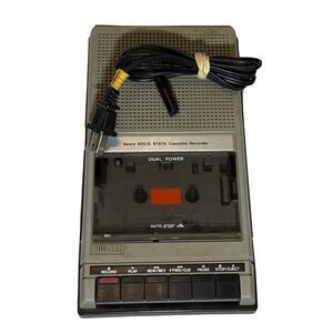 Vintage Sears Solid State Cassette Recorder Player 564.21650150 - Parts/Repair